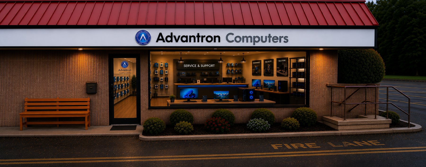 Advantron Computers retail storefront